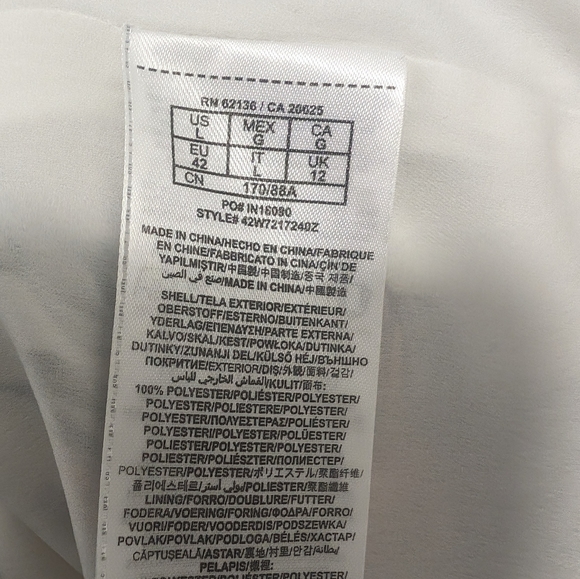 Excellent condition Macciano long sleeve cocktail dress - Picture 5 of 10